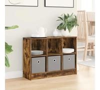 Sideboard Smoked Oak Engineered Wood 73.5 x 22.5 x 53.5 cm 3-Drawer ModernBox XL