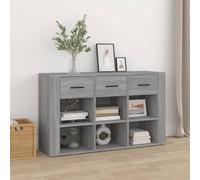 Sideboard Storage Cupboard Cabinet Buffet Highboard Engineered Wood vidaXL