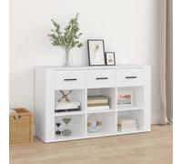 Sideboard Storage Cupboard Cabinet Buffet Highboard Engineered Wood vidaXL