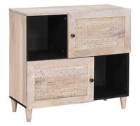 Sideboard Solid Mango wood and Engineered wood Furniture Wooden Cabinets vidaXL