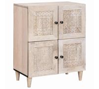 Sideboard Solid Mango wood and Engineered wood Living Room Storage Modern vidaX