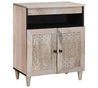 Sideboard Solid Mango wood and Engineered wood Storage Rectangular Modern vidaX