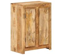 Sideboard Solid Mango Wood Honey Brown 55x33x75 cm Rustic Storage Cabinet Extra