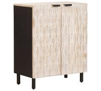 Sideboard Solid Mango Wood Modern Dining Room Storage Rectangular Unit vidaXL