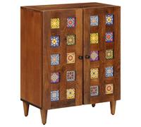 Sideboard Solid Mango Wood Modern Rectangular Storage Functional Indoor vidaXL