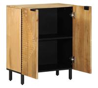 Sideboard Solid Wood Acacia Bookcase Cabinet Display Cabinet vidaXL