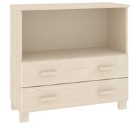 Sideboard Solid Wood Pine Wooden Side Cabinet Furniture Multi Colours vidaXL