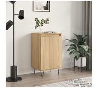 Sideboard Sonoma Oak 40x35x70 cm Engineered Wood 1-Door Compact Storage Cabinet