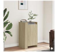 Sideboard Sonoma Oak 45x35x75cm Engineered Wood 1 Door Storage Cabinet for hall