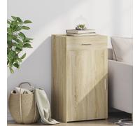 Sideboard Sonoma Oak 50x42.5x93 cm Engineered Wood Berkfield Home Brown One Size