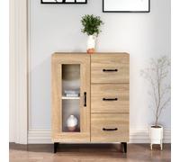 Sideboard Sonoma Oak 69.5x34x90 cm Engineered Wood