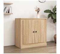 Sideboard Engineered Wood Cupboard Side Coffee Cabinet Multi Colours vidaXL