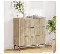 Sideboard Sonoma Oak 79.5 x 33 x 82 cm Brown Engineered Wood