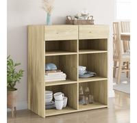 Sideboard Sonoma Oak 80x42.5x93 cm Engineered Wood Berkfield Home Brown One Size