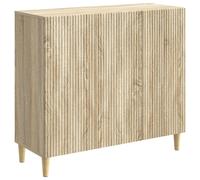 Sideboard Engineered Wood Storage Modern Vintage Furniture Home Wooden vidaXL