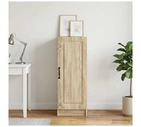 Sideboard Sonoma oak engineered wood 33x34.5x87cm 1-door storage cabinet deluxe