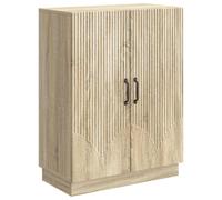 Sideboard Sonoma Oak Engineered Wood 66x34.5x87cm 2-Door Buffet Storage DiningRm