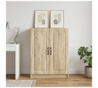 Sideboard Sonoma Oak Engineered Wood 66x34.5x87cm 2-Door Spacious Storage Buffet