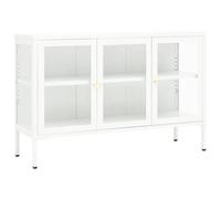 Sideboard Steel&Glass Home Highboard Storage Book Cabinet Multi Colours vidaXL