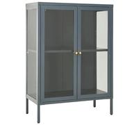 Sideboard Steel&Glass Home Highboard Storage Book Cabinet Multi Colours vidaXL