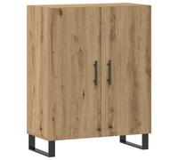 vidaXL Sideboard Artisan Oak 69.5x34x90 cm Engineered Wood storage cabinet