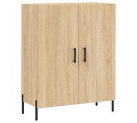 vidaXL Sideboard Storage Side Cabinet Cupboard Sonoma Oak Engineered Wood