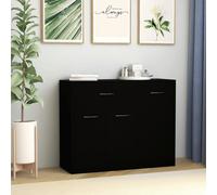 Sideboard Storage Cabinet Cupboard Highboard Cabinet Engineered Wood VidaXL