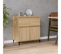 vidaXL Sideboard Sonoma Oak 60x35x70 cm Engineered Wood, Brown