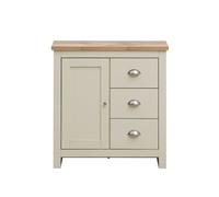 Timber Art Design Lisbon 1 Door 3 Drawer Storage Cabinet Sideboard Cream