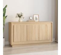 vidaXL Sideboard Sonoma Oak 102x35x55 cm Engineered Wood
