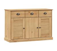Sideboard Storage Cabinet Cupboard with Drawers VIGO Solid Wood Pine vidaXL