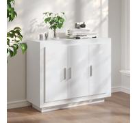 Vidaxl Sideboard White 92X35X75 Cm Engineered Wood