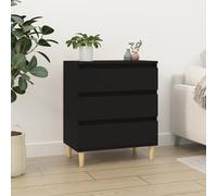 vidaXL Sideboard Black 60x35x70 cm Engineered Wood