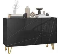 Sideboard Storage Cabinet Unit High Gloss Shelving Cupboard Living Room Hallway