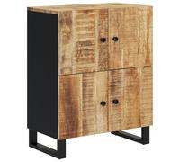 Sideboard Storage Cabinet with 4 Doors Cupboard Solid Wood Reclaimed vidaXL