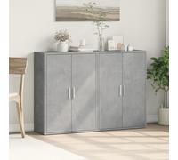 Sideboard Storage Cupboard Cabinet Buffet Highboard 2PC Kitchen Unit