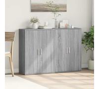 Sideboard Storage Cupboard Cabinet Buffet Highboard 2PC Kitchen Unit