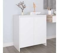 (white) vidaXL Sideboard Storage Cupboard Cabinet Buffet Highboard Engineered Wood