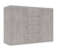 Sideboard Storage Cupboard Cabinet Buffet Highboard Engineered Wood vidaXL