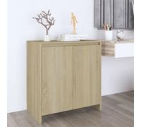 Sideboard Storage Cupboard Cabinet Buffet Highboard Engineered Wood vidaXL