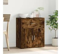 vidaXL Sideboard Smoked Oak 60x31x70 cm Engineered Wood