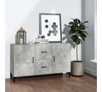 Sideboard Storage Cupboard Cabinet Buffet Highboard Engineered Wood vidaXL