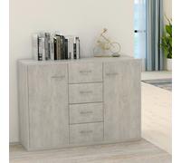 Sideboard Storage Cupboard Cabinet Buffet Highboard Engineered Wood vidaXL
