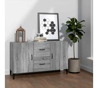 vidaXL Sideboard Grey Sonoma 100X36X60 Cm Engineered Wood, Grey