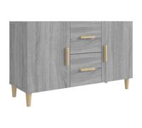 Sideboard Storage Cupboard Cabinet Buffet Highboard Engineered Wood vidaXL