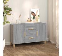 Sideboard Storage Cupboard Cabinet Buffet Highboard Engineered Wood vidaXL