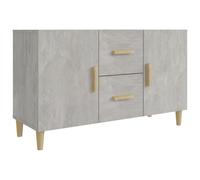 vidaXL Sideboard Concrete Grey – Engineered Wood, 100 x 36 x 60 cm