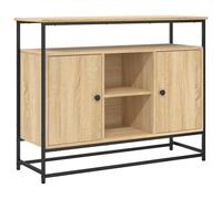 (sonoma oak) vidaXL Sideboard Storage Cupboard Highboard Home Side Cabinet Engineered Wood