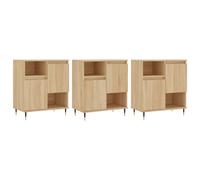 Sideboard Storage Cupboard Highboard Home Side Cabinet Engineered Wood vidaXL