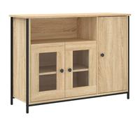 (sonoma oak) vidaXL Sideboard Storage Cupboard Highboard Home Side Cabinet Engineered Wood